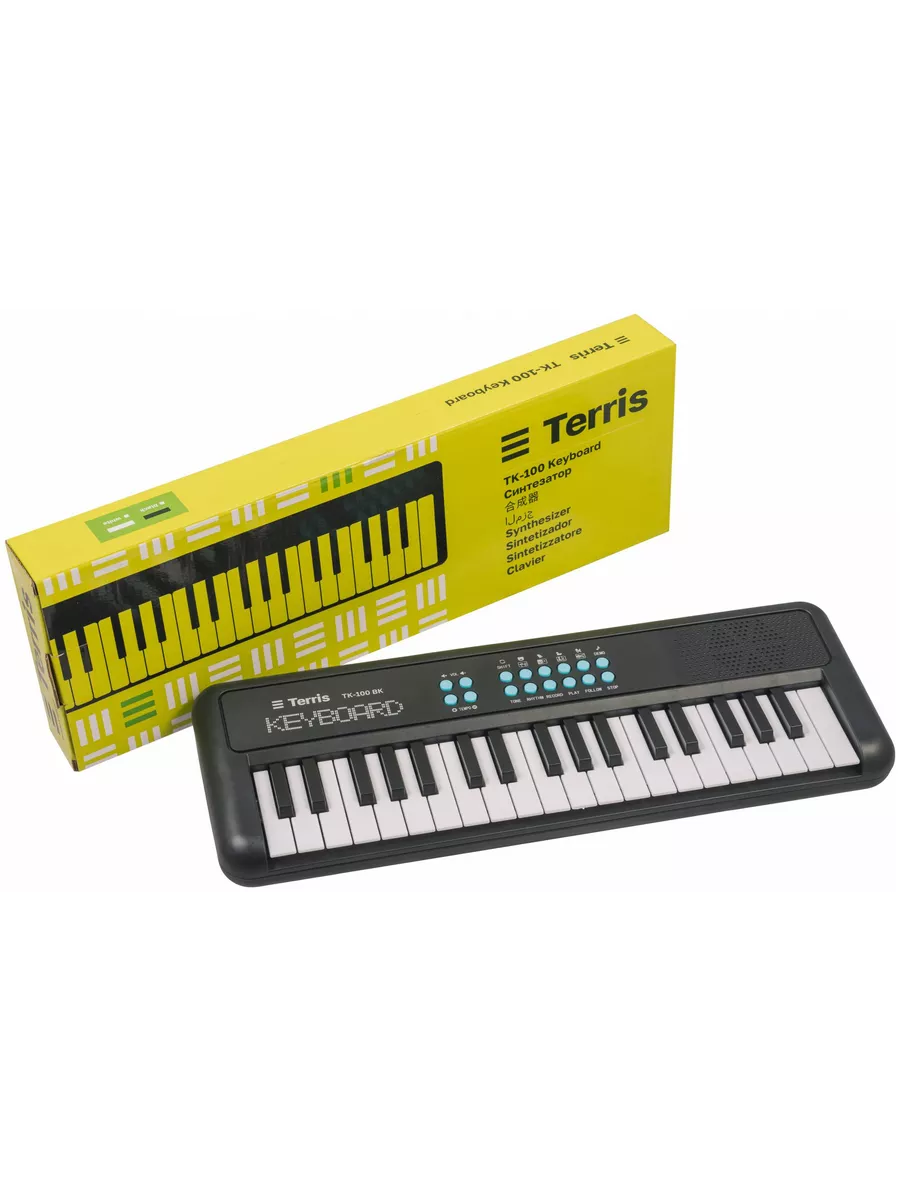 Игрушка музыкальная Terris TK-100 BK синтезатор - фото 4