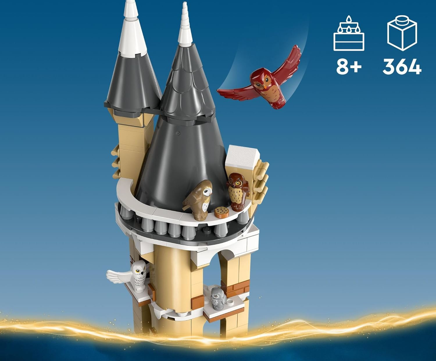 Конструктор LEGO Harry Potter Совятня замка Хогвартс блочный - фото 8
