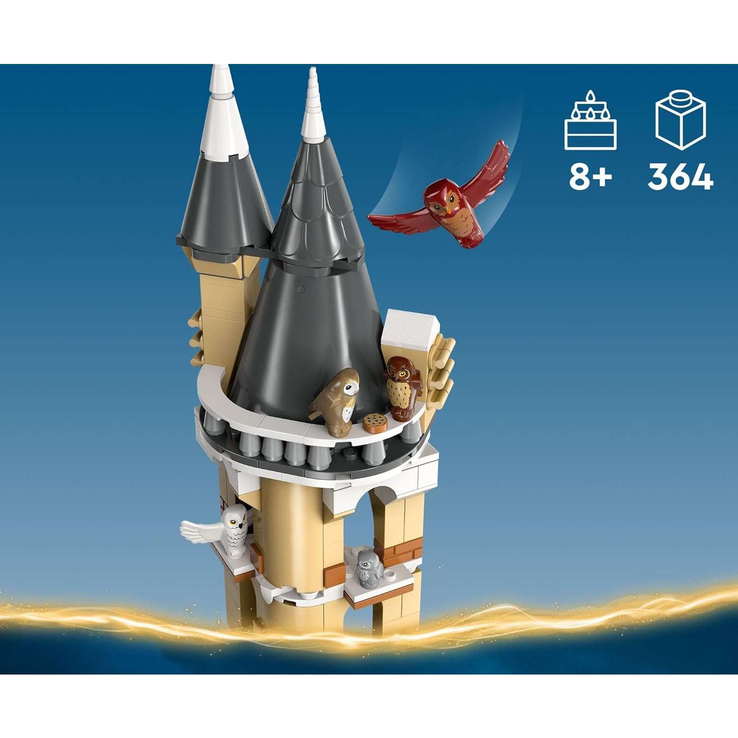 Конструктор LEGO Harry Potter Совятня замка Хогвартс 364 дет. - фото 8