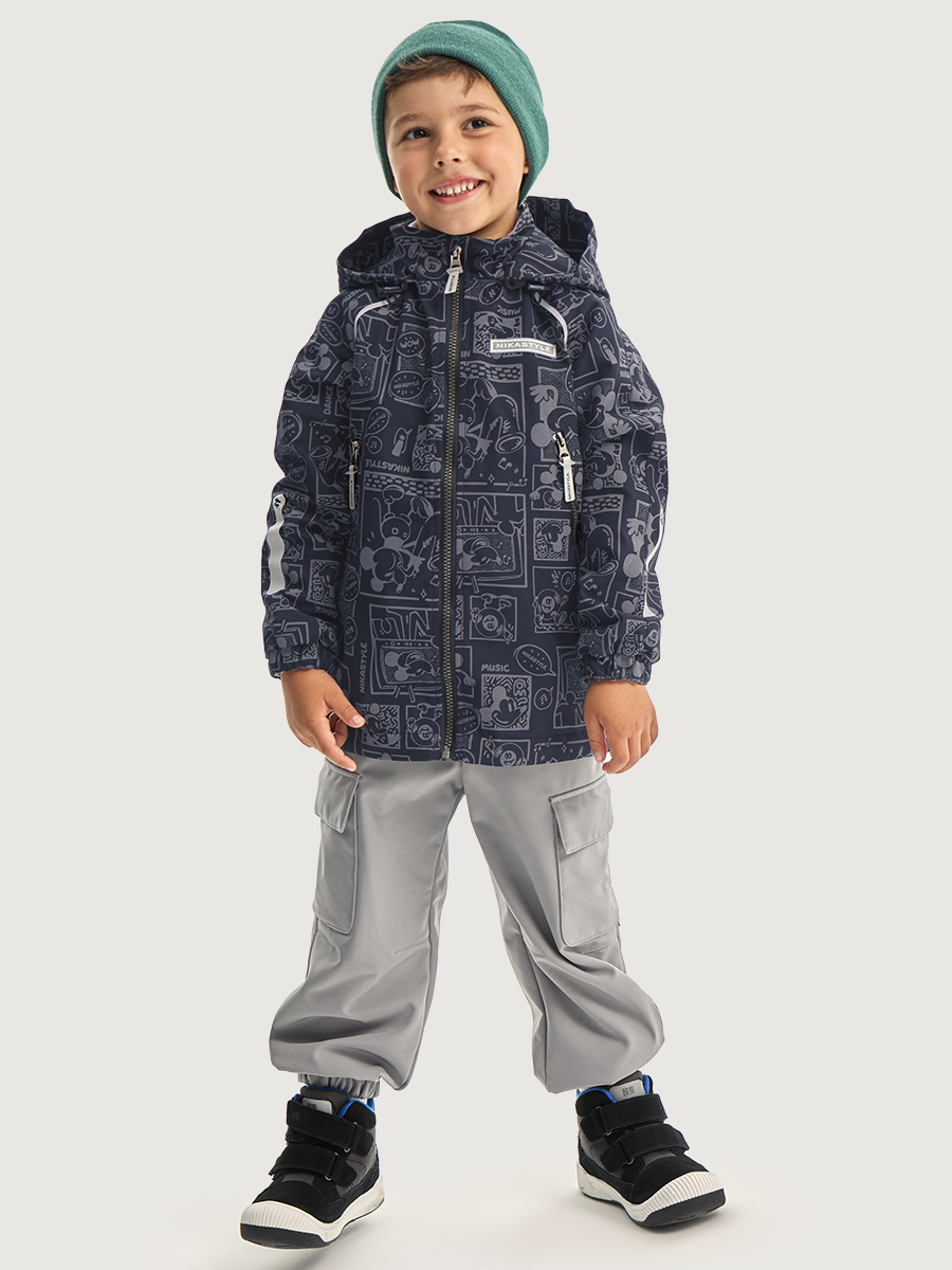 Ветровка NIKASTYLE 4л2326 антрацит - фото 12