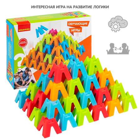 Настольная игра Bondibon для моторики Ловкий Строитель