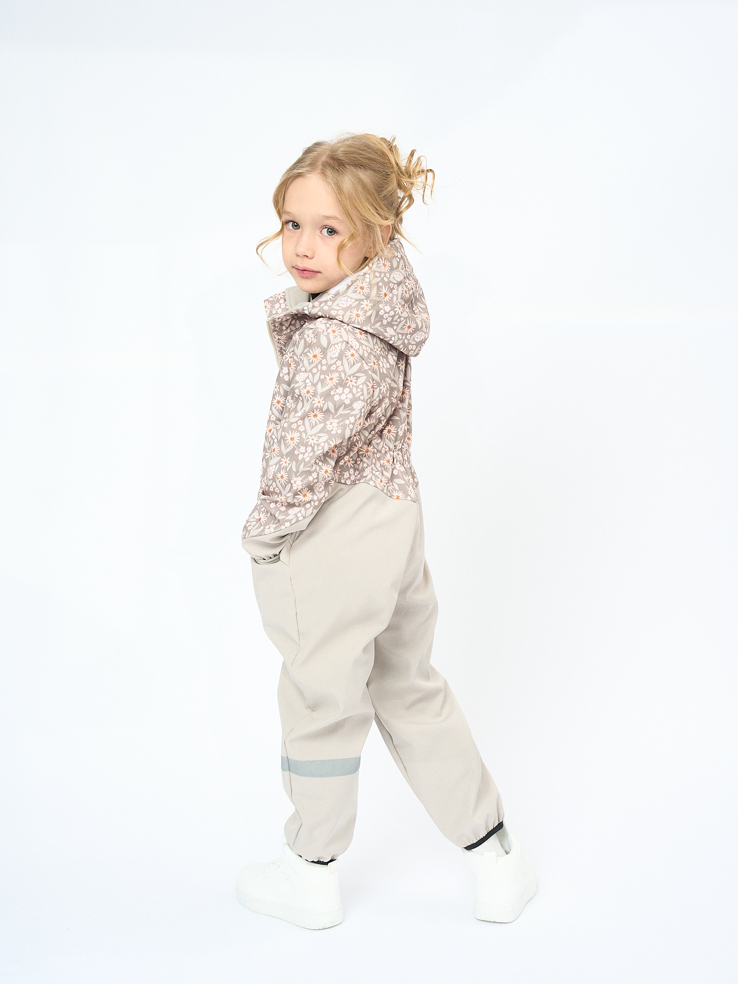 Комбинезон Minilik КОМБЕЗ.Софт.Ромашки - фото 5