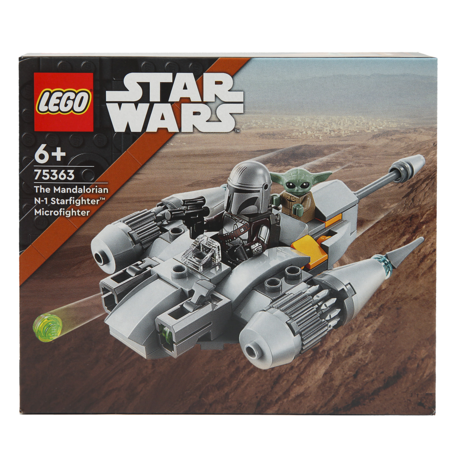Конструктор LEGO Star Wars Mandalorian Microfighter блочный - фото 16