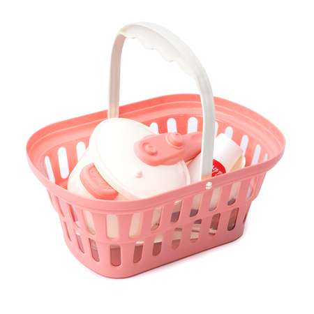 Игровой набор . продукты, тележки и корзинки