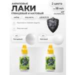 Набор акриловых лаков под кисть Jim Scale 2 шт по 18мл