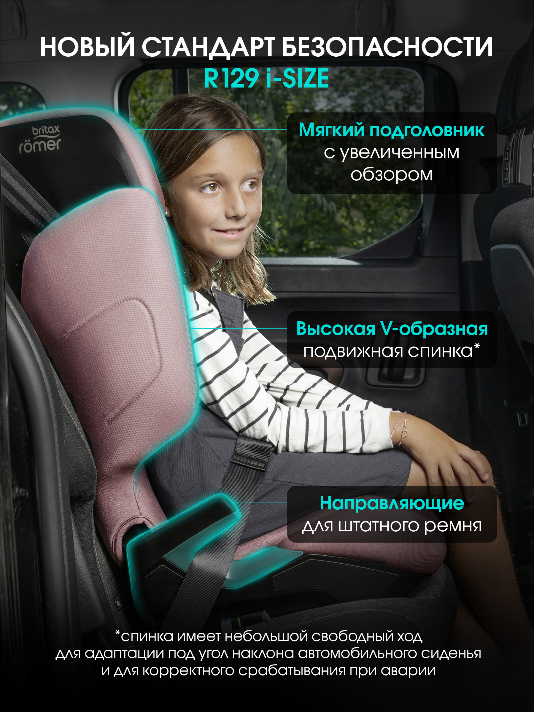 Автокресло Britax Roemer Discovery Plus 2 Isofix 2/3 (15-36 кг) розовый - фото 8