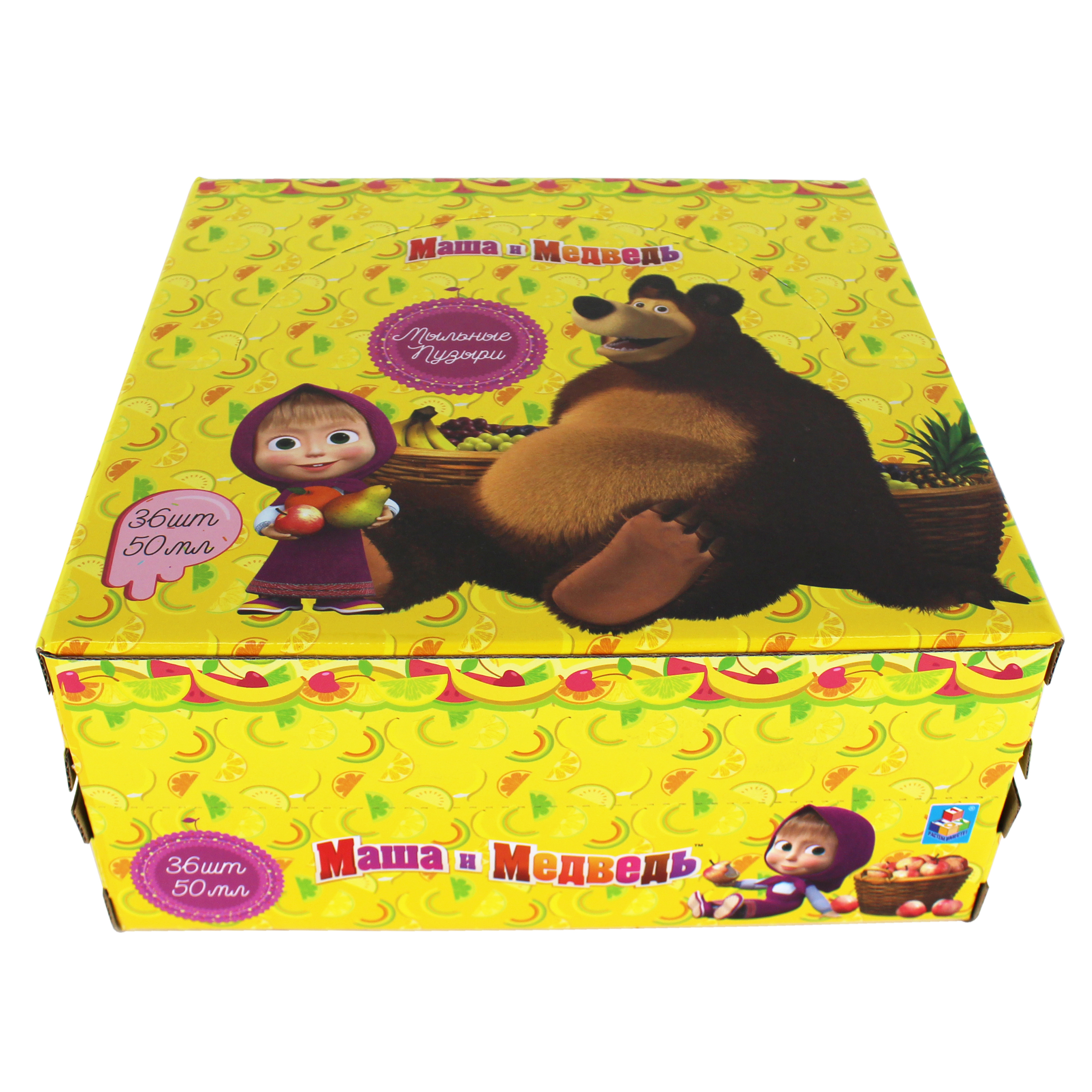 Мыльные пузыри 1TOY Маша и медведь в ассортименте - фото 2