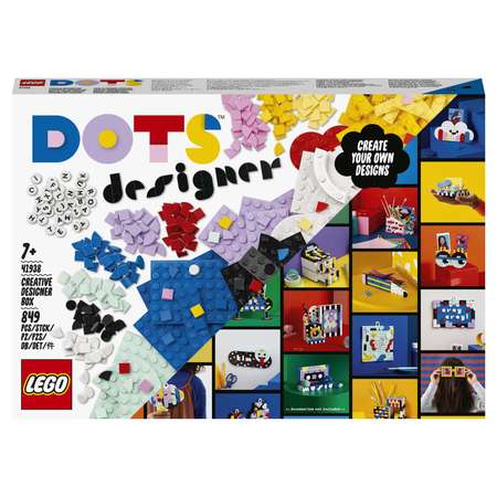 Конструктор LEGO DOTS Творческий набор дизайнера блочный