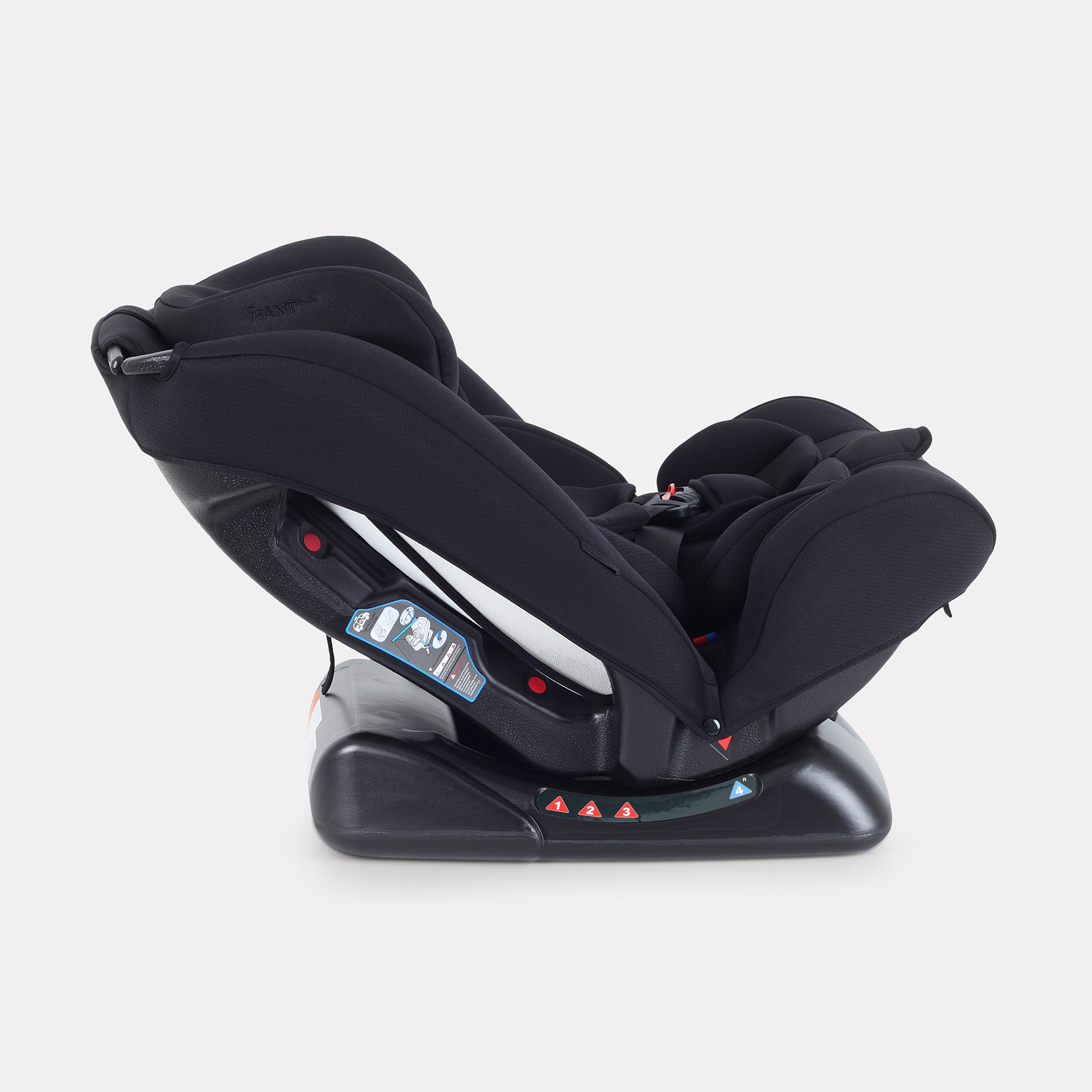 Автокресло Rant Basic Unity next 0+/1/2/3 (0-36 кг) черный - фото 6