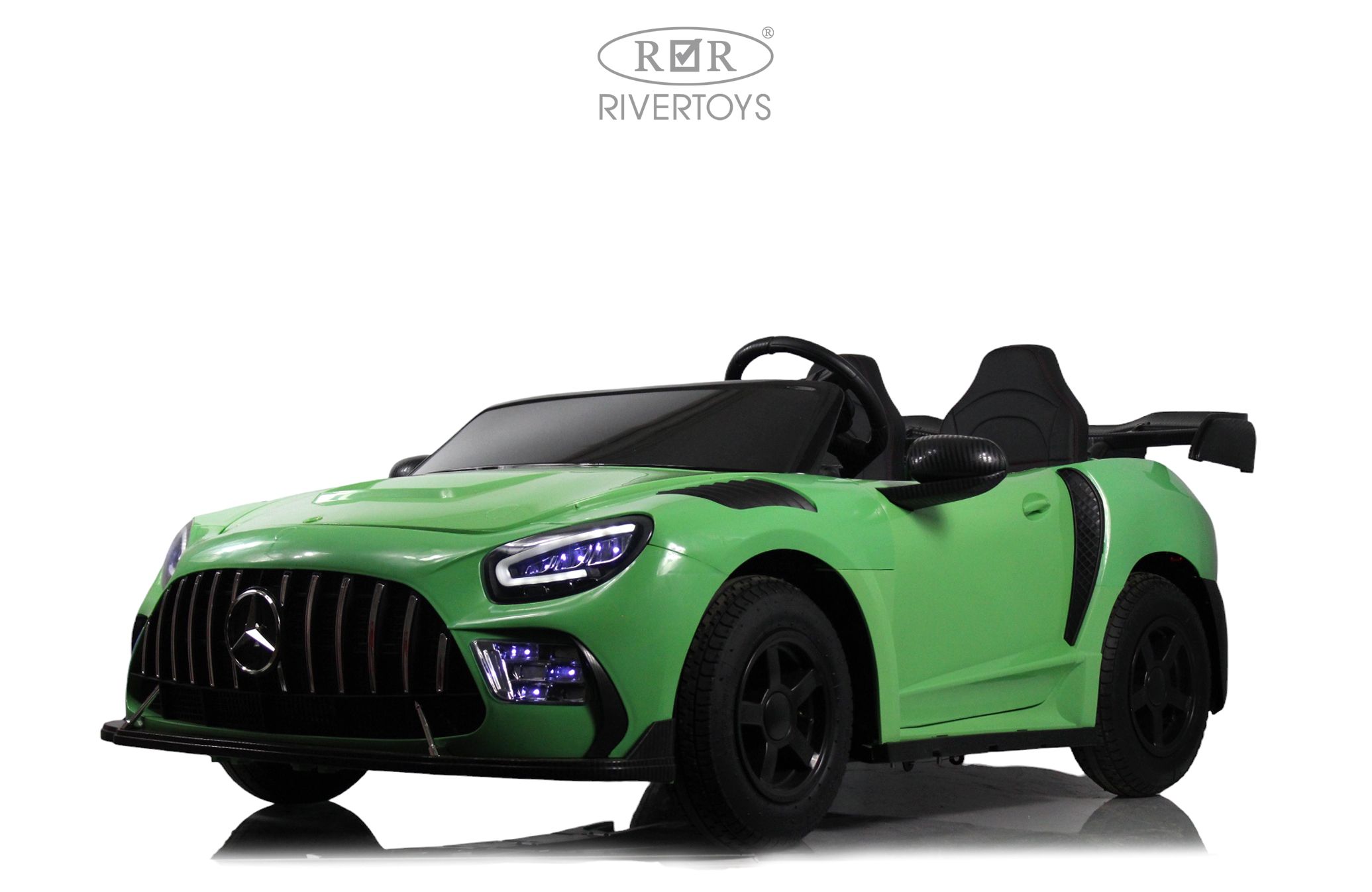 Электромобиль RIVERTOYS Mercedes F999FF-GREEN С пультом ДУ - фото 3