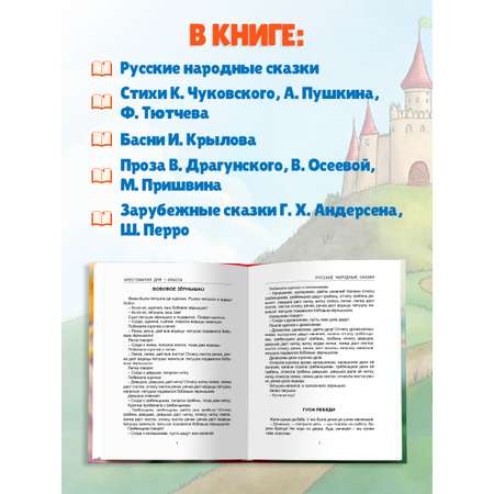 Книга Проф-Пресс Хрестоматия для 1 класса. Школьная библиотека. 272 стр