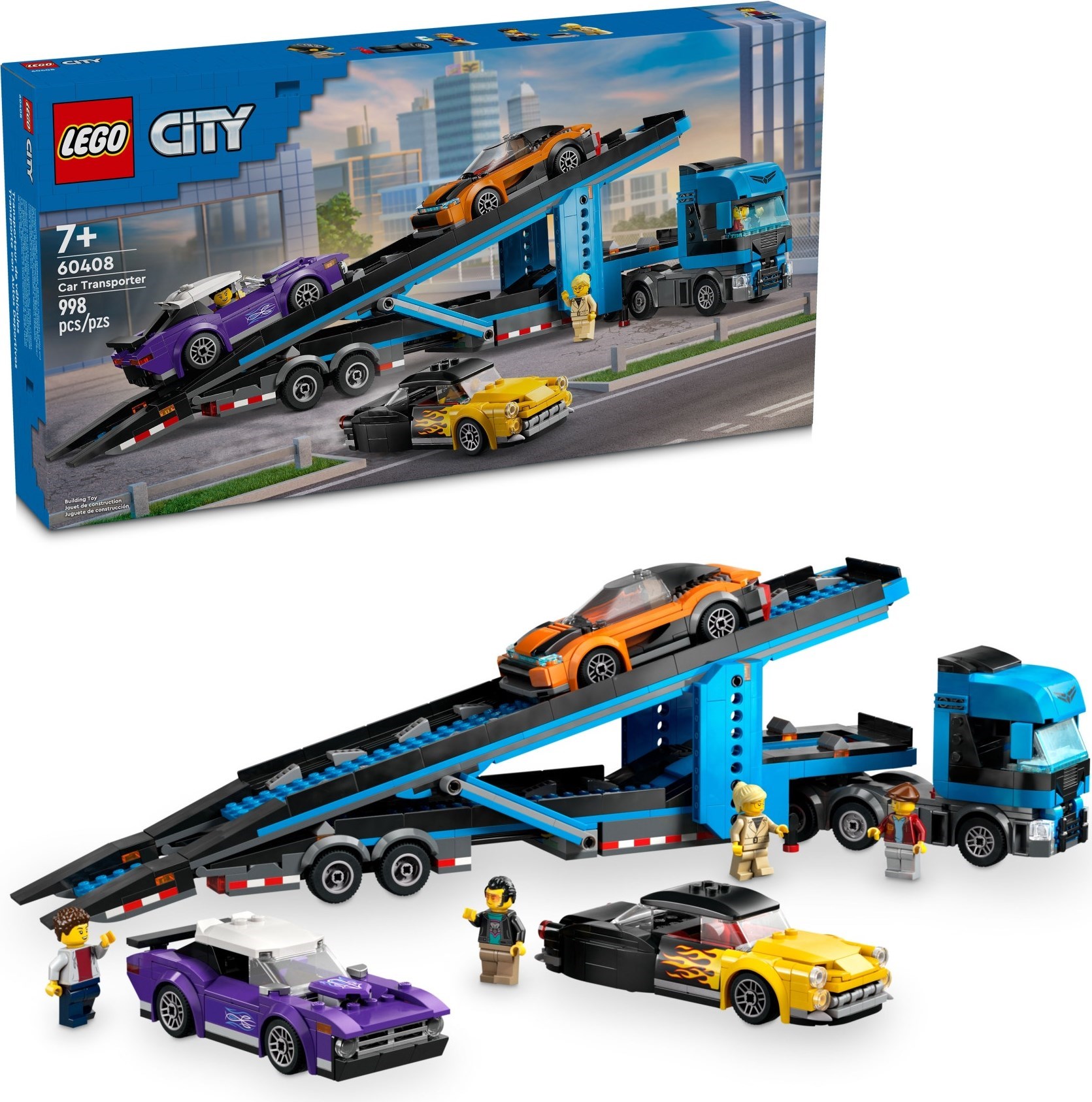 Конструктор LEGO City 60408 998 дет. - фото 1