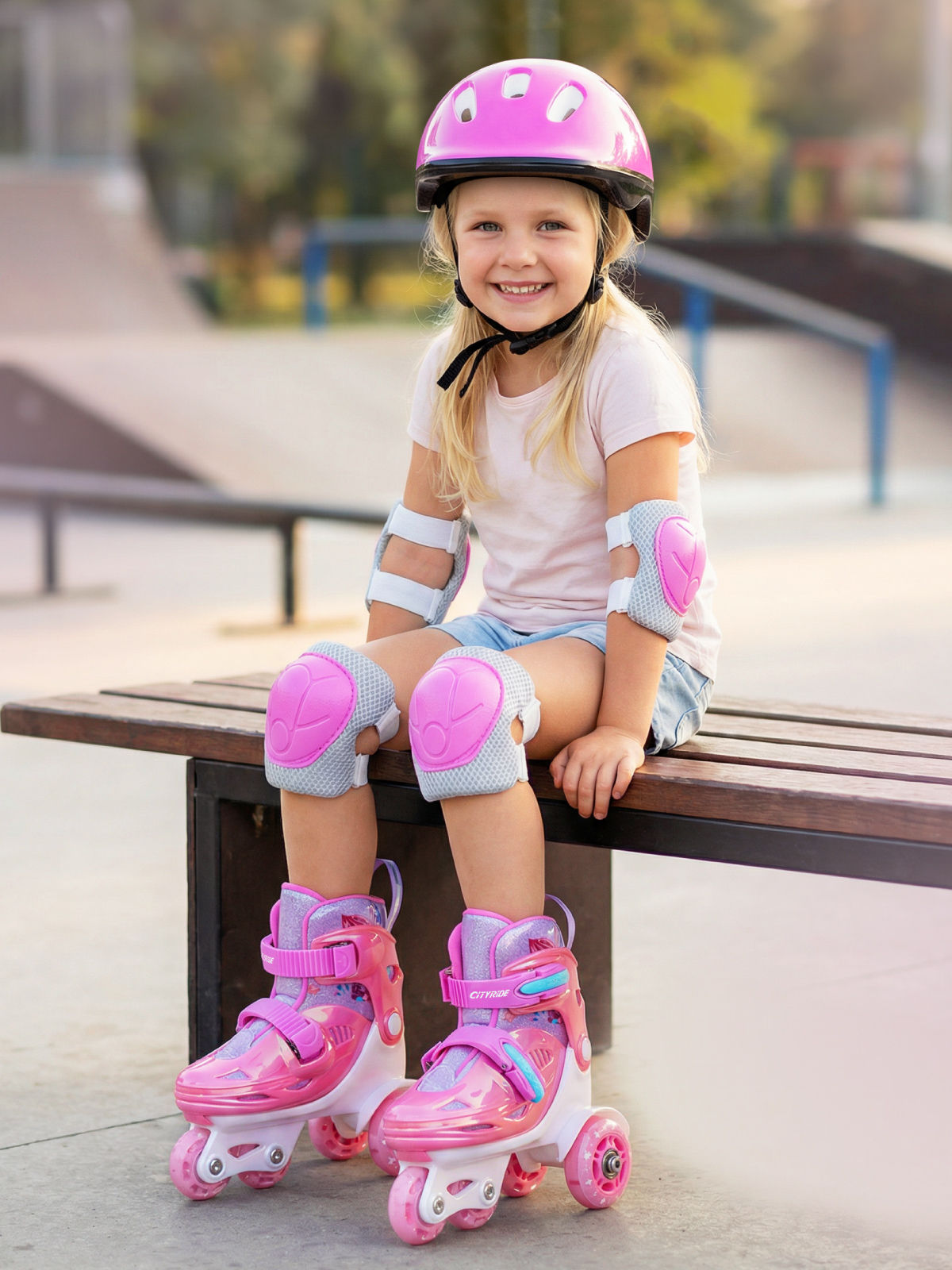 Роликовые коньки CITYRIDE XS 27-30 - фото 7