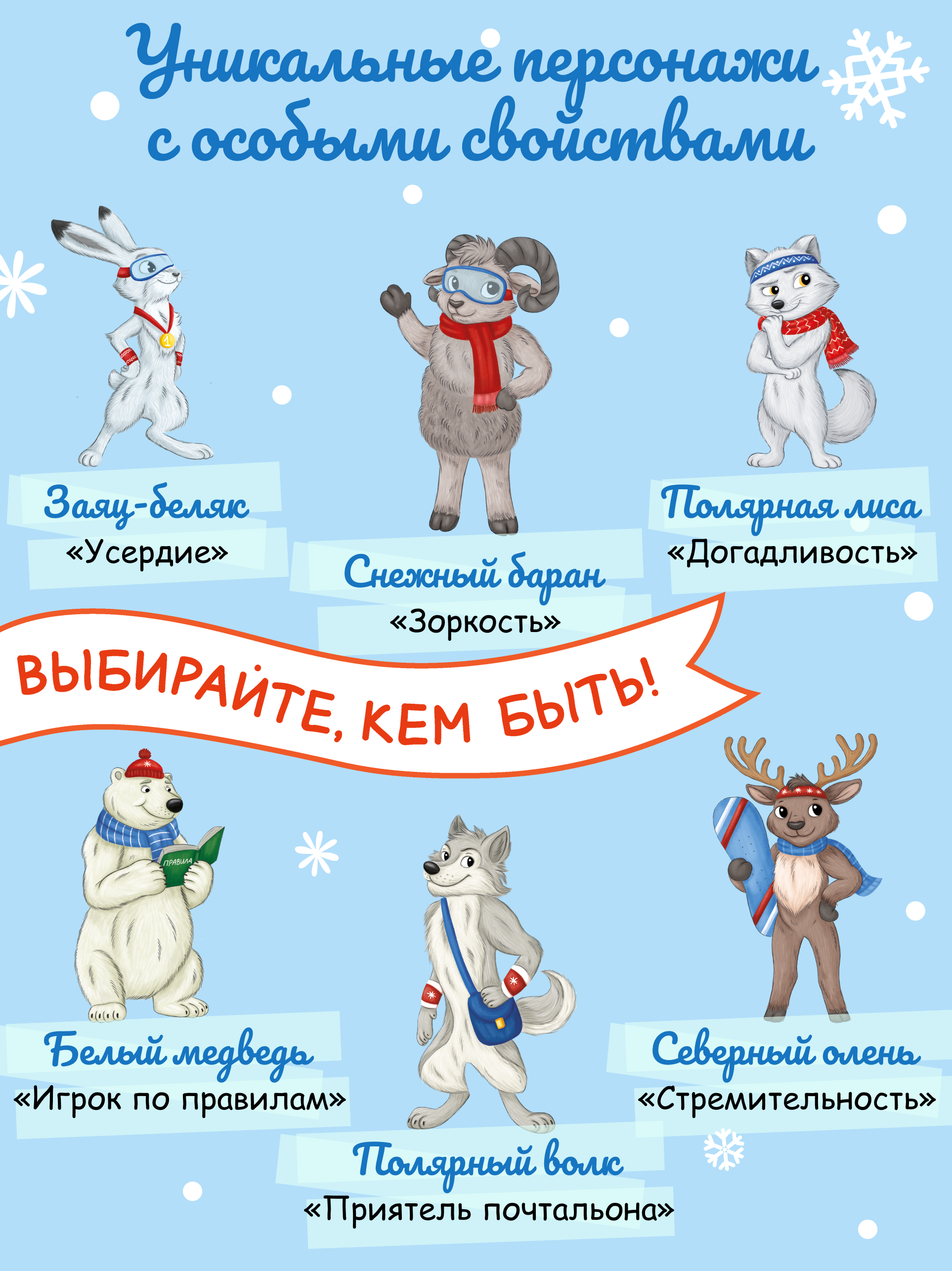 Настольная игра Игротека Зимняя зооолимпиада. - фото 7