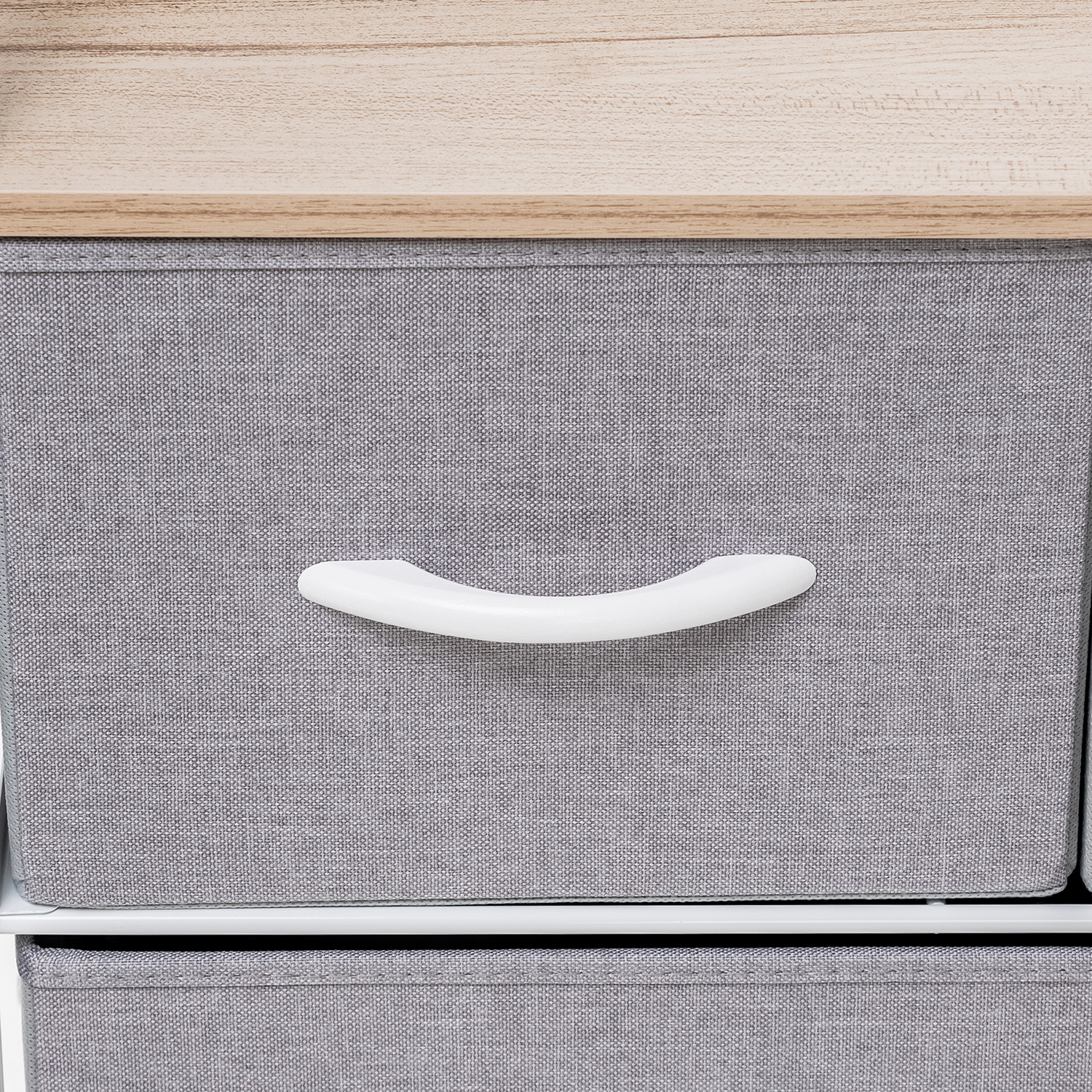 Комод Leset Ноа широкий (серый, белый) - фото 10