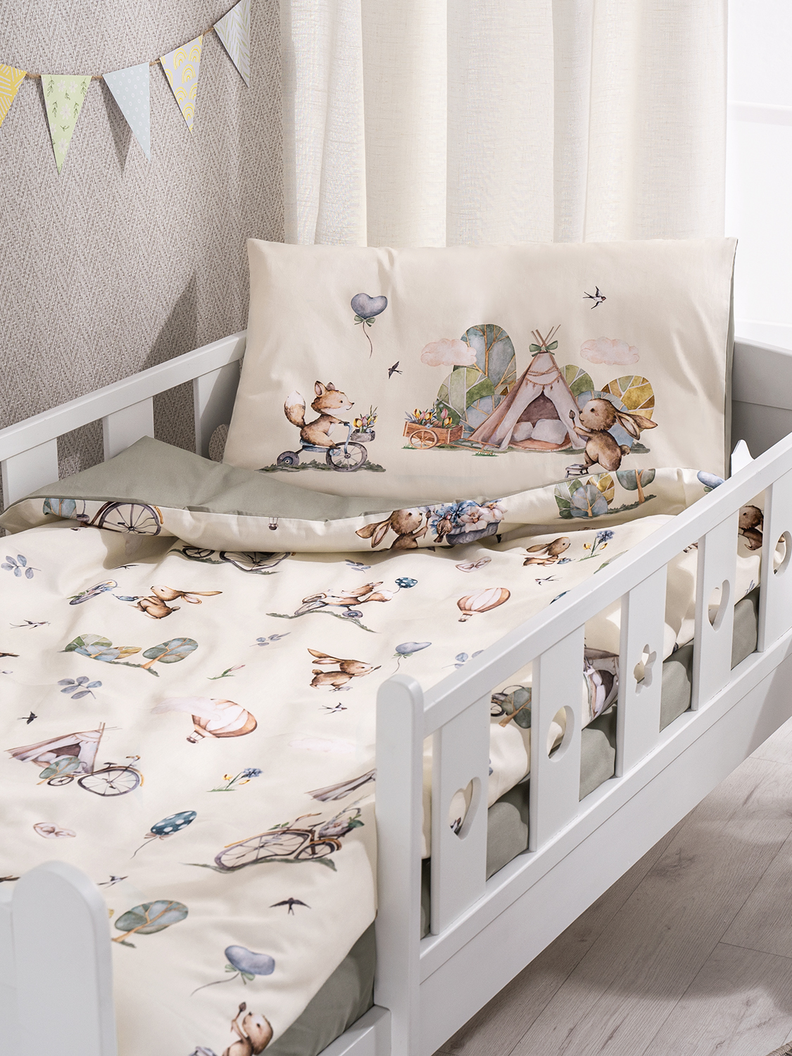 Комплект постельного белья Perina Friends детский 3 предм. - фото 10