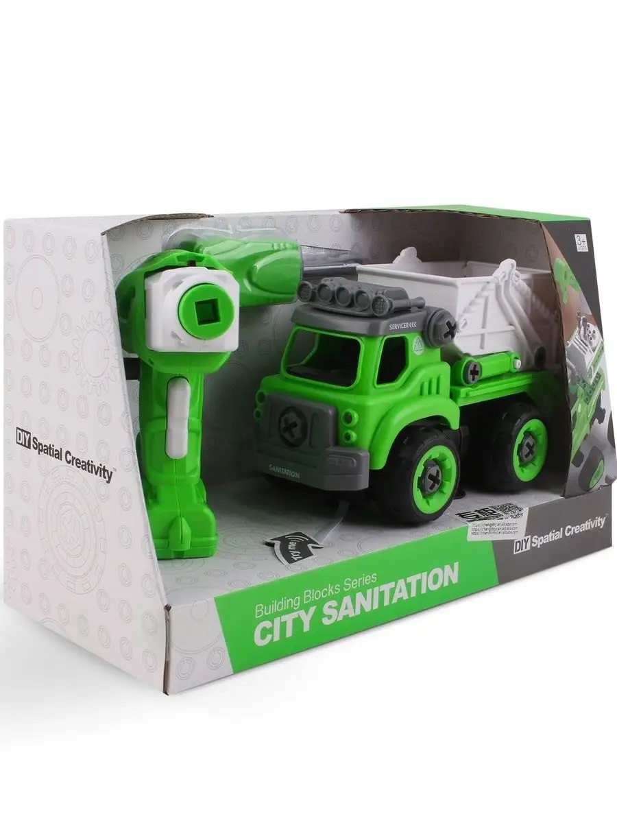 Мусоровоз РУ Lei Meng Транспорт - фото 9