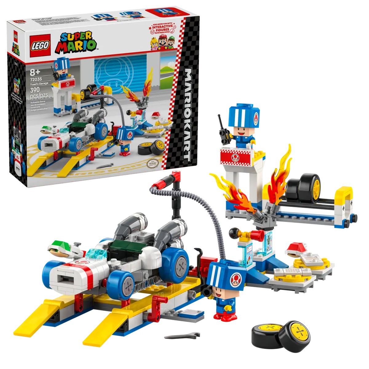 Конструктор LEGO Super Mario Гараж Тоада 390 дет. - фото 1