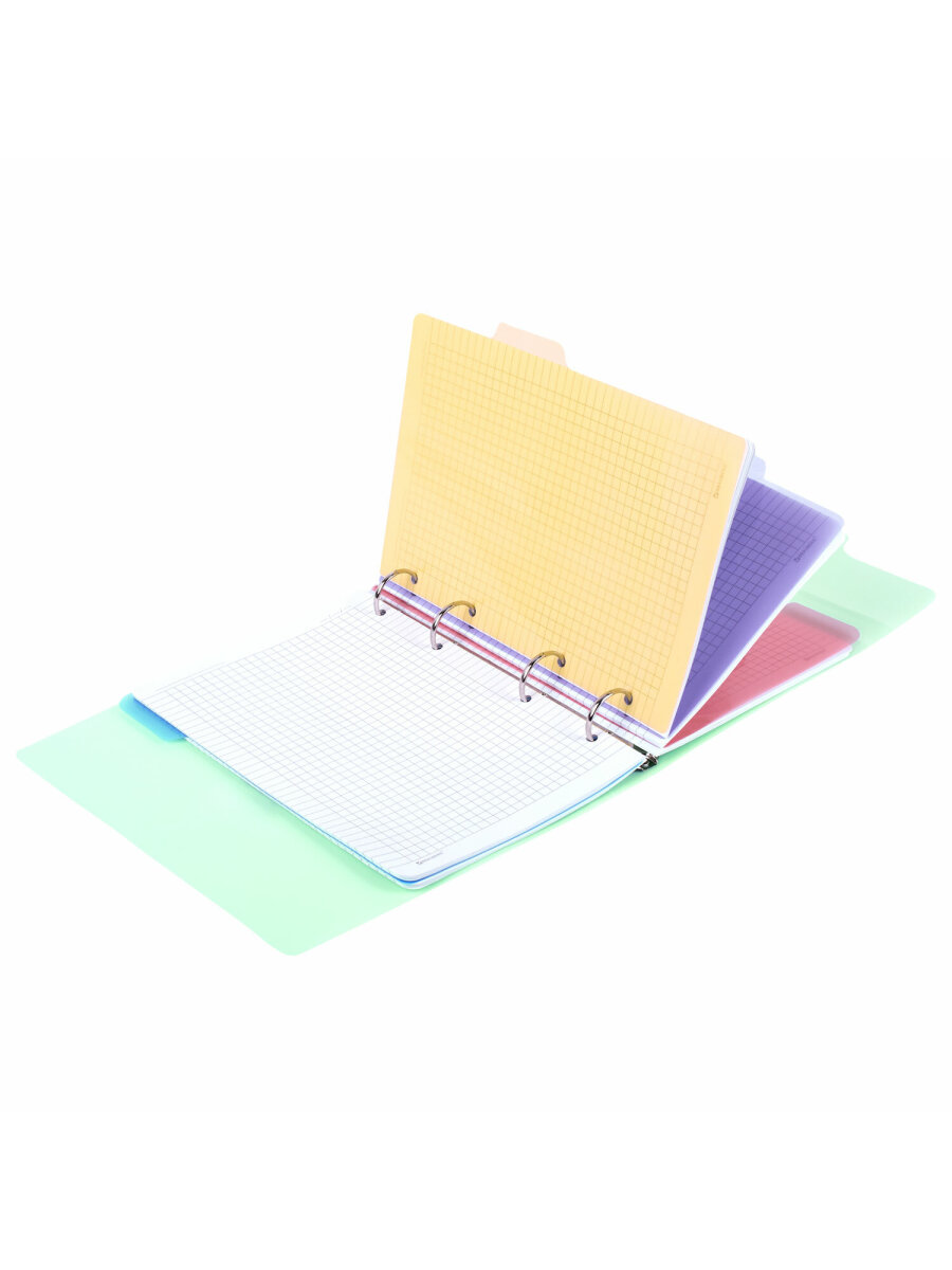 Тетрадь со сменным блоком Brauberg клетка 120 лист. - фото 16