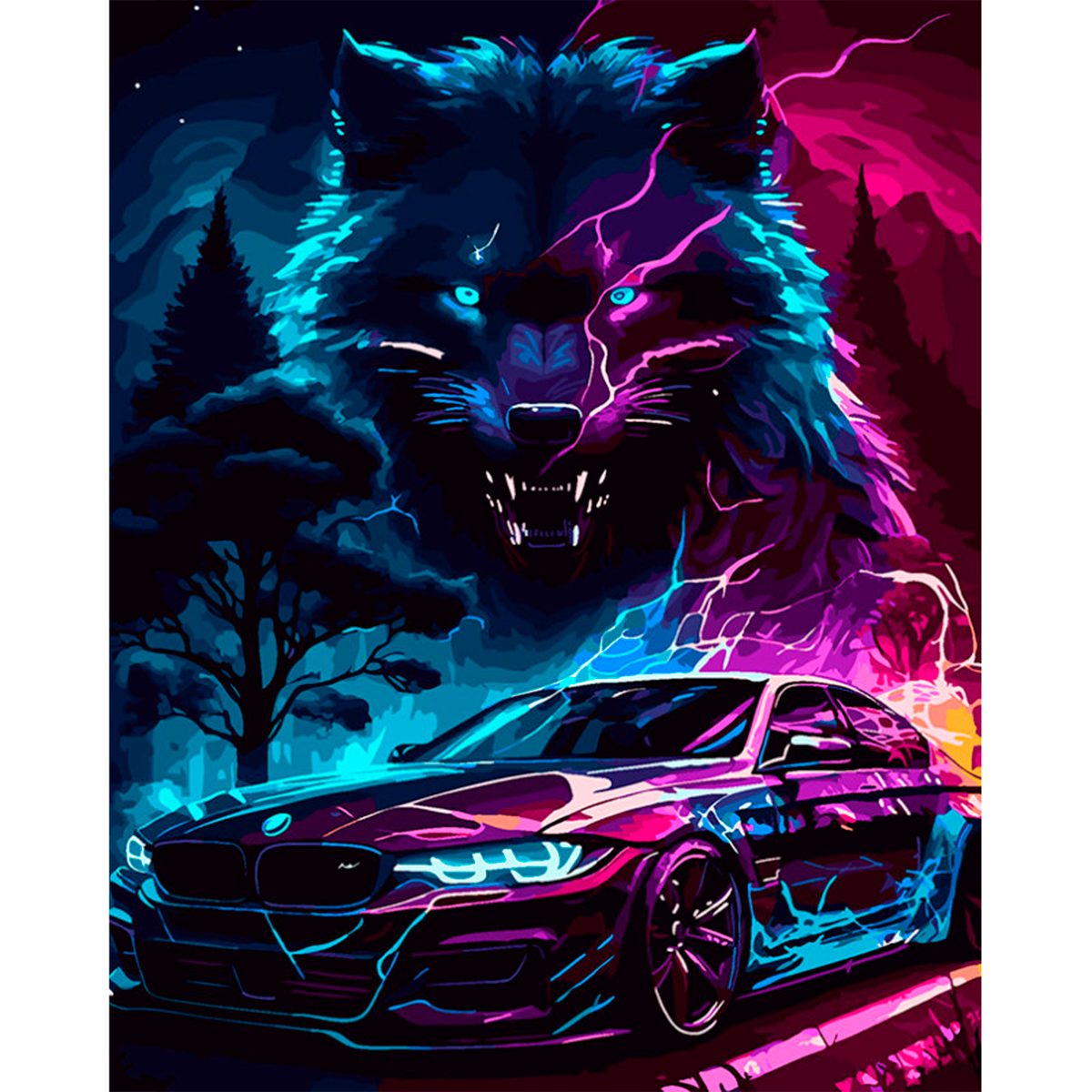 Картина по номерам Белоснежка Адреналин - фото 1