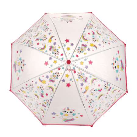Зонт детский Mary Poppins Кэттикорн прозрачный 53755