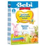 Каша Колинска Bebi Premium молочная гречка-курага-яблоко 200г с 5месяцев