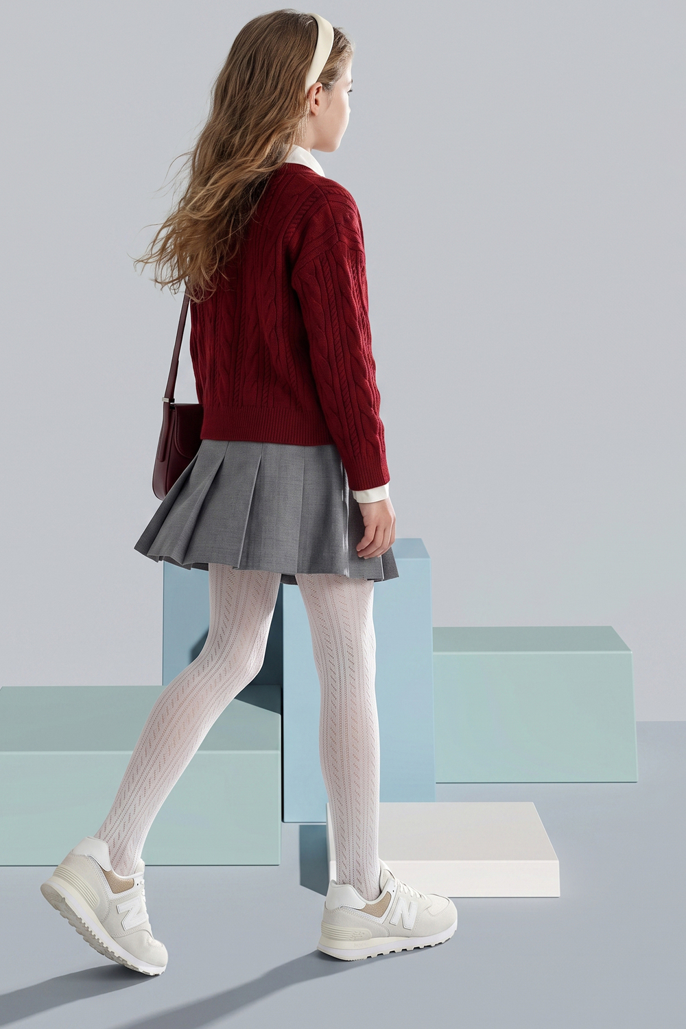 Колготки Berchelli 14615 колготки детские капроновые белый узор - фото 3