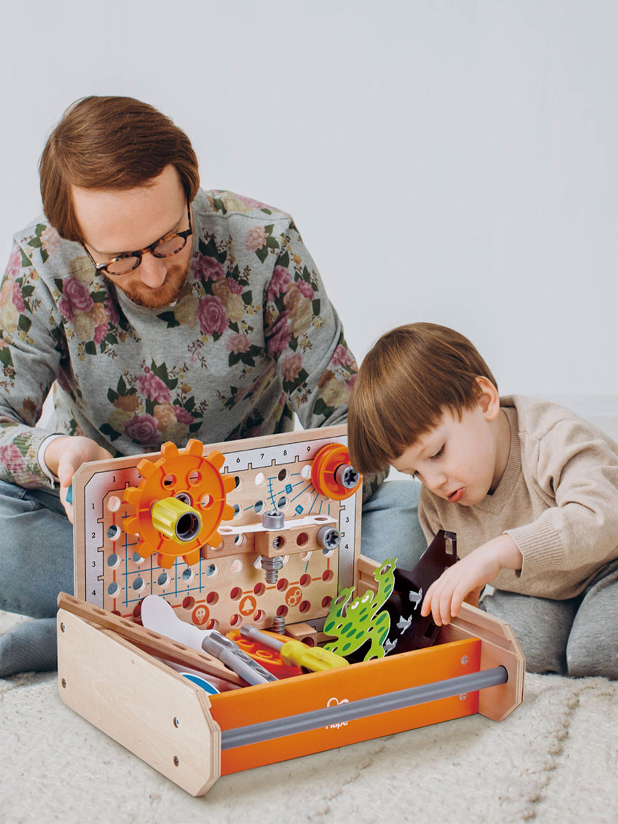 Конструктор Hape Набор инструментов деревянный - фото 1