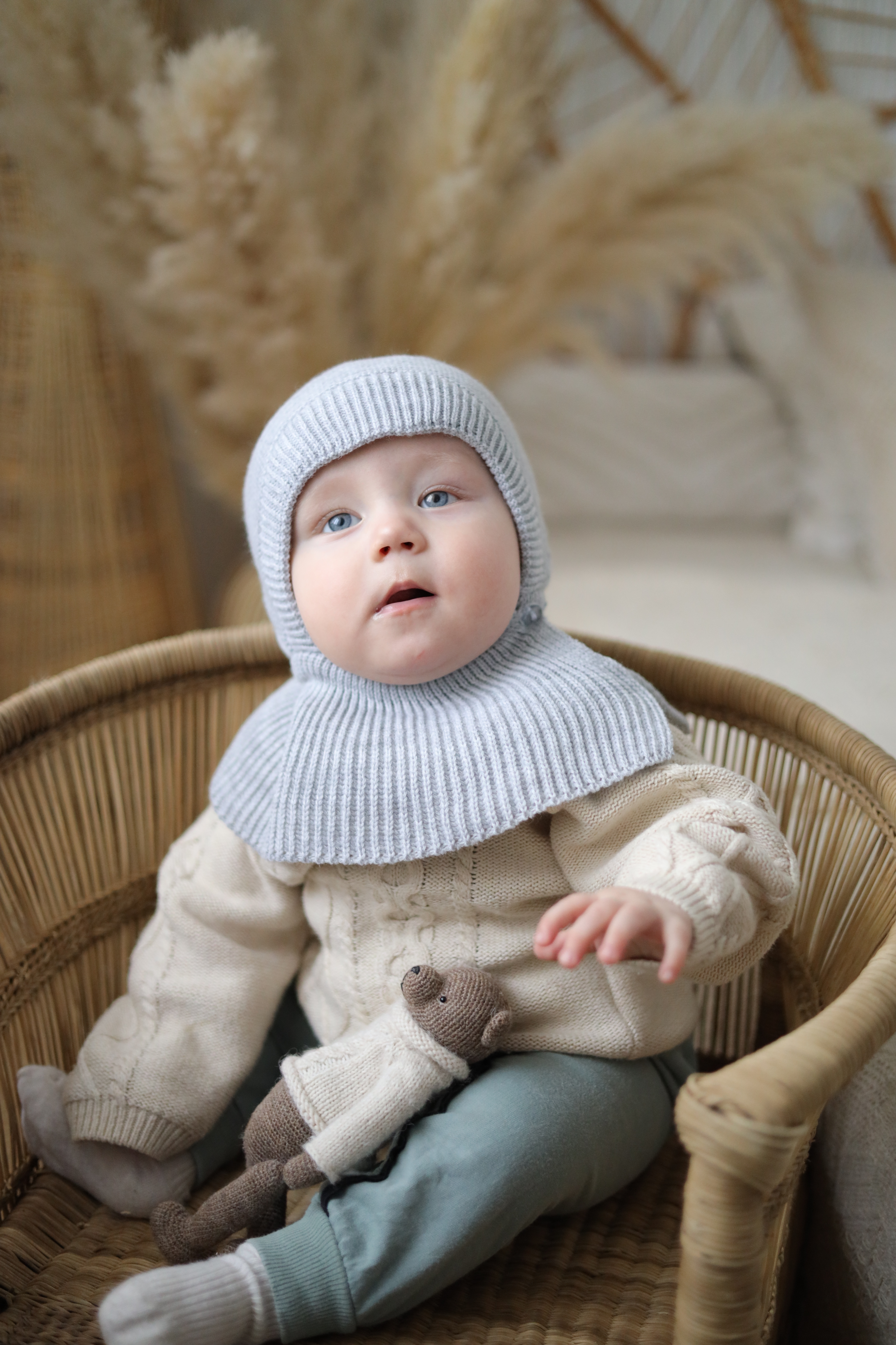 Шапка-шлем Starkoff Kids Д100104 - фото 8