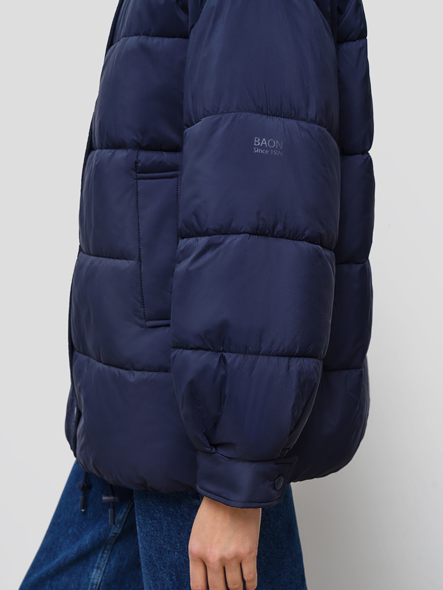 Куртка Baon B0423002/DARK NAVY - фото 6