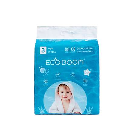 Подгузники ECO BOOM Eco M 74 шт.