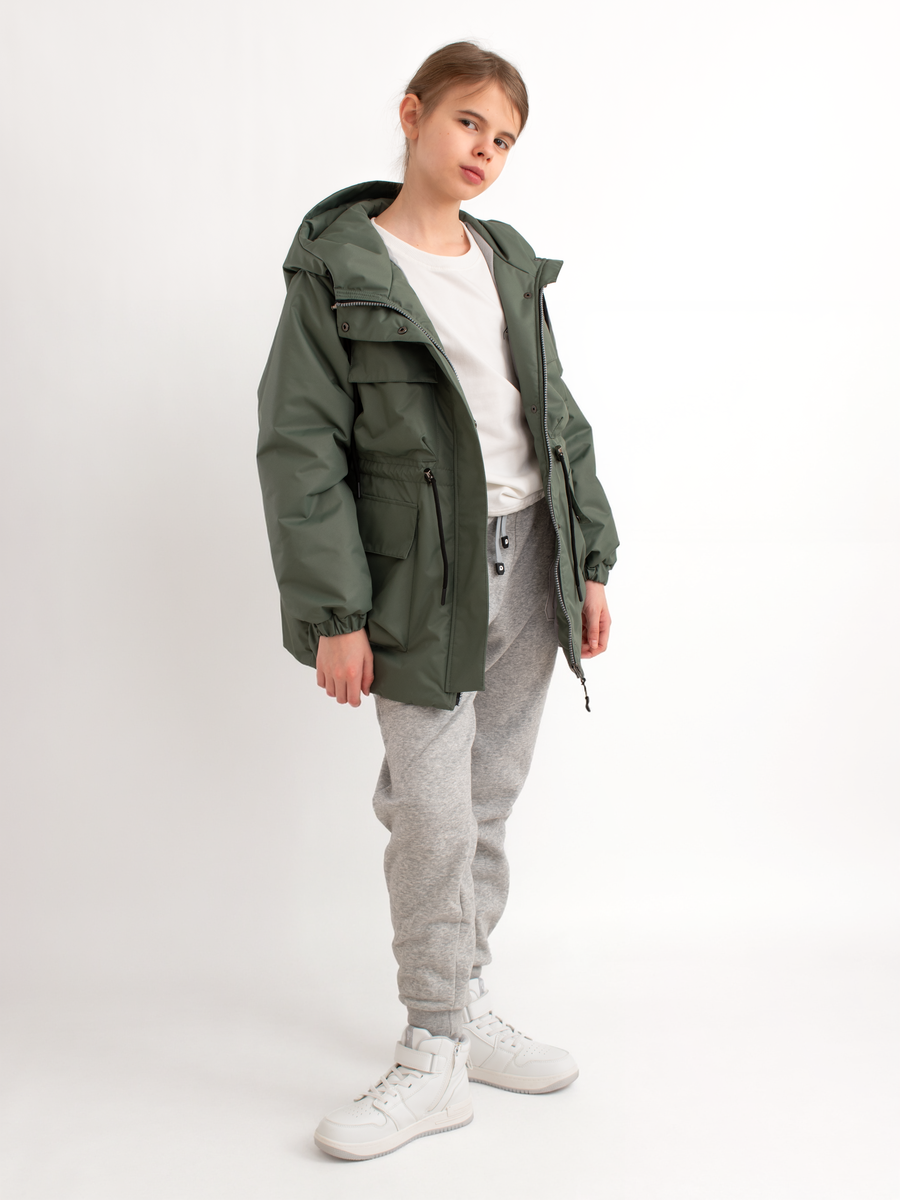 Куртка AllisZhuk 483-01 зеленый - фото 7