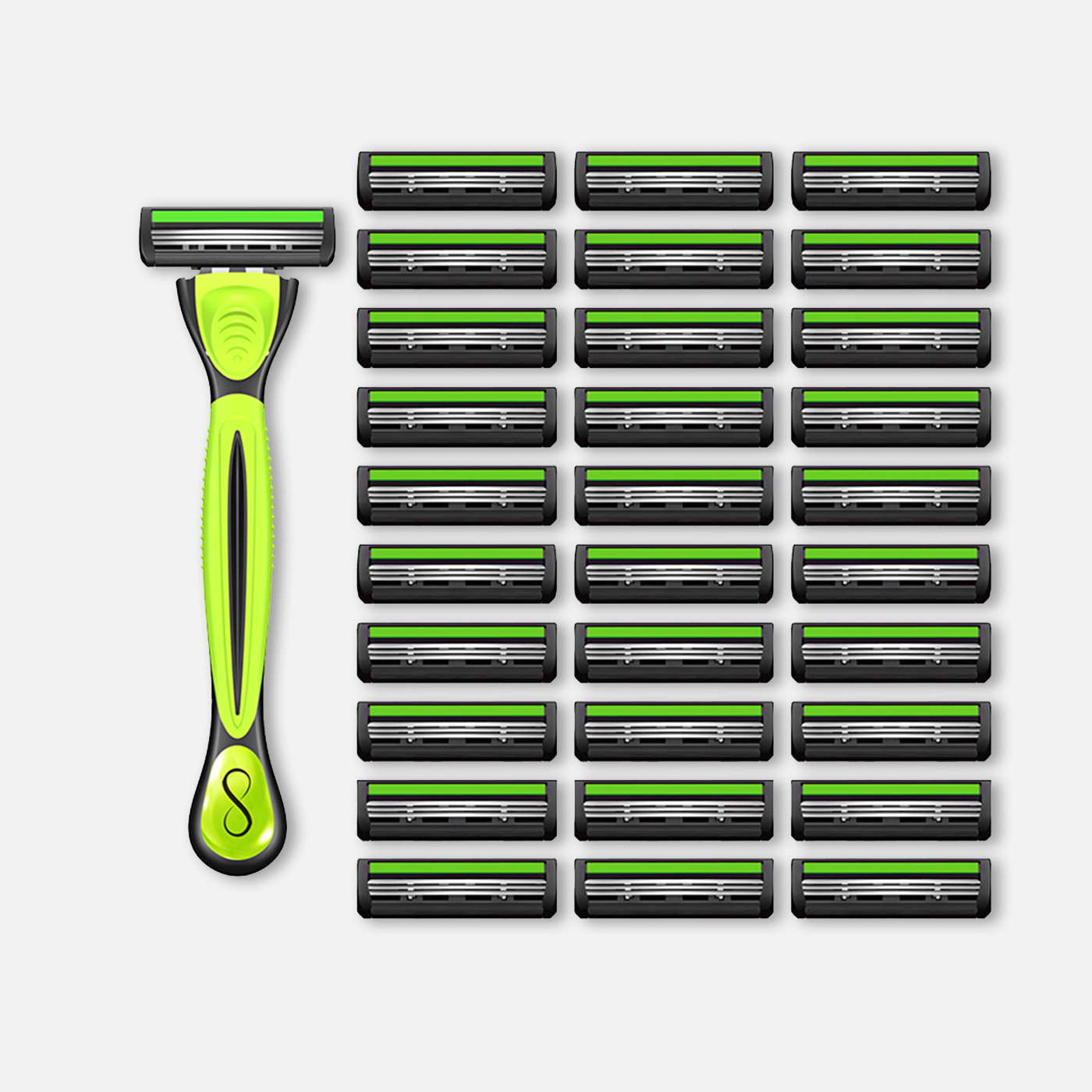 Бритва мужская + 31 кассета Infinity Ultra3 - фото 2