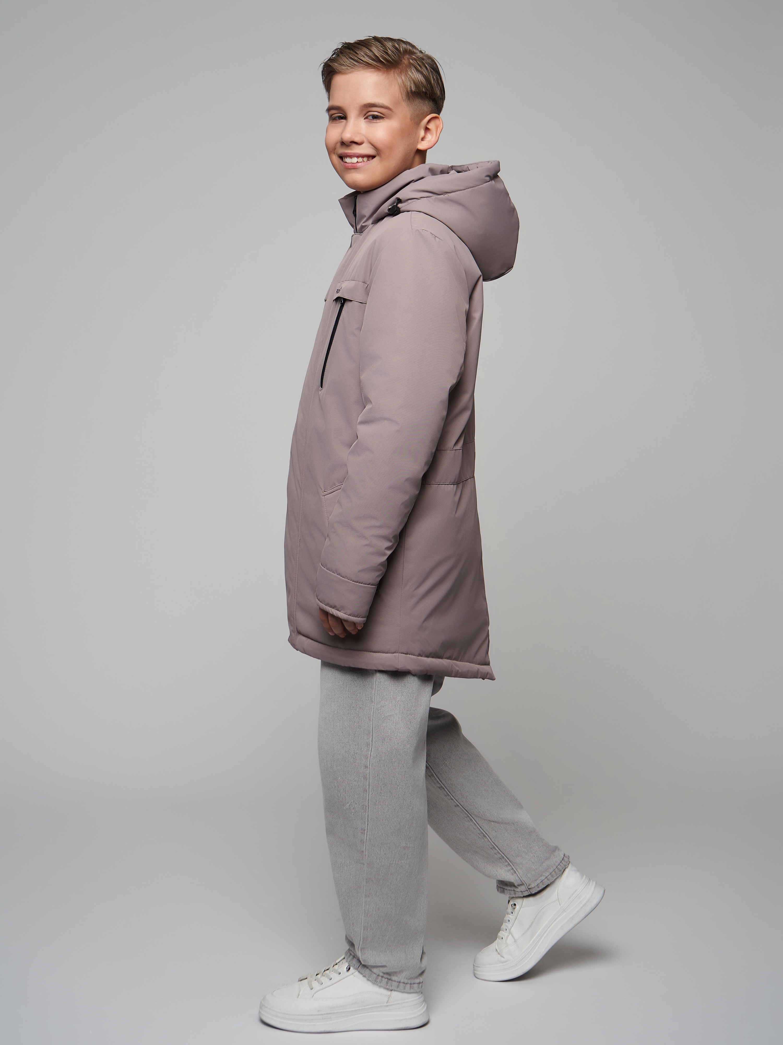 Парка RODOS М-305/бежевый - фото 8