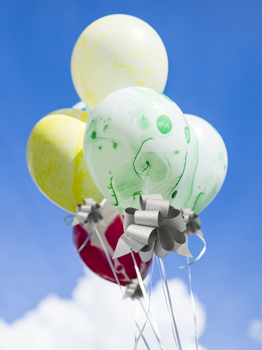 Набор бантиков AXLER для подарков 3 шт на липучке - фото 7