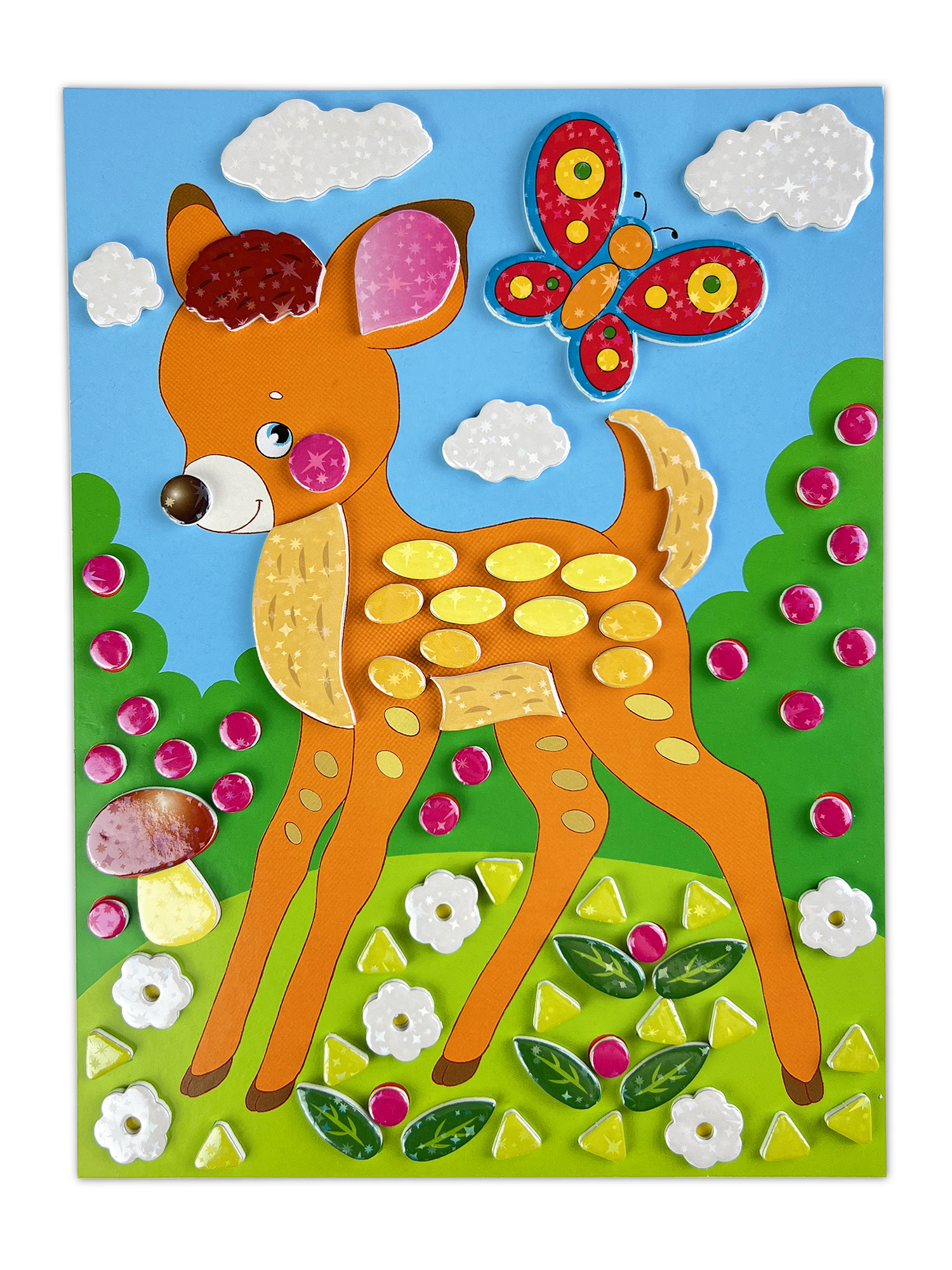 Аппликация Дрофа-Медиа Лисичка Оленёнок Рысёнок - фото 9