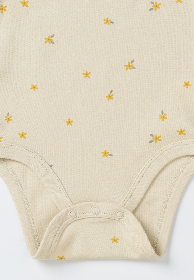 Боди 2 шт artie S25B14BK2-1505D/Желтый-бежевый - фото 4