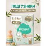 Подгузники LOVULAR Hot Wind S (4-8) 68 шт.