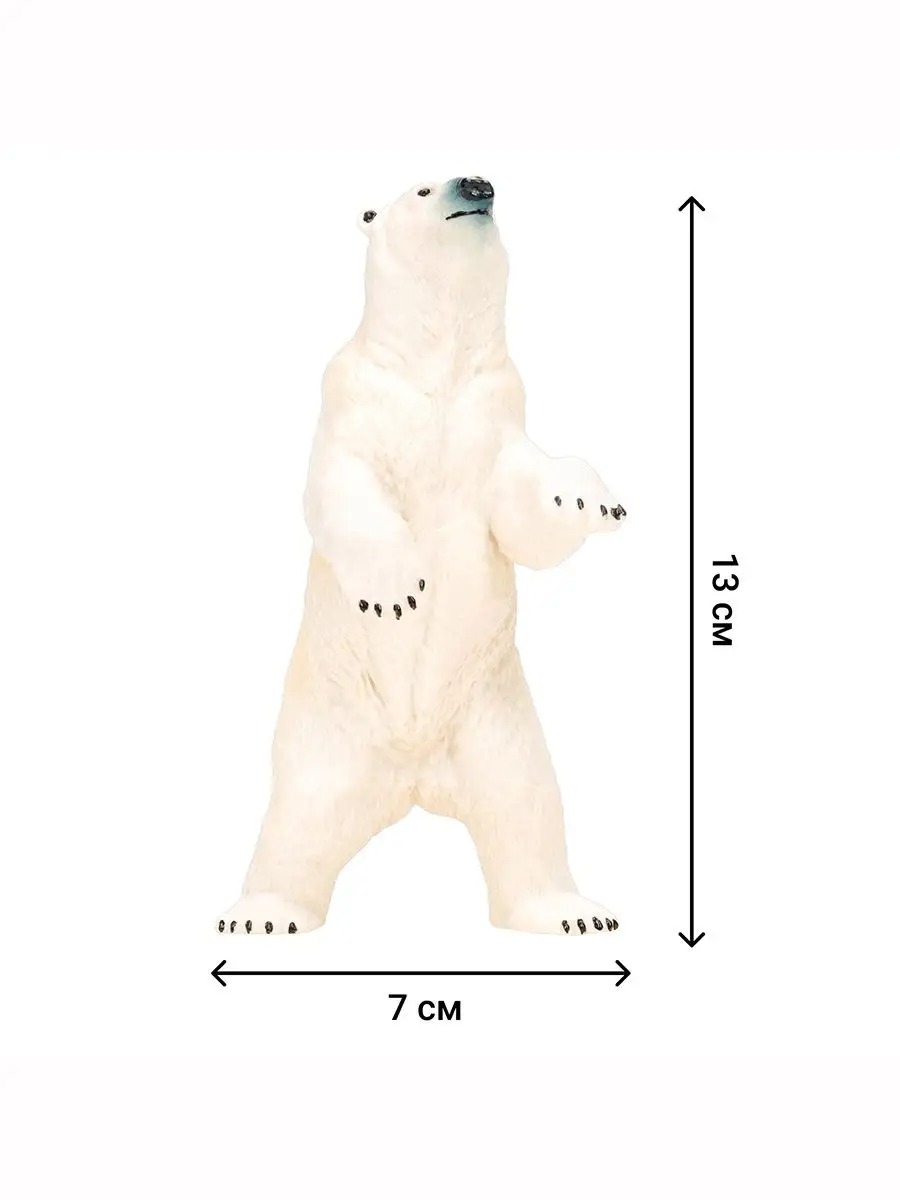 Игровой набор Masai Mara Белые медведи пингвины - фото 9
