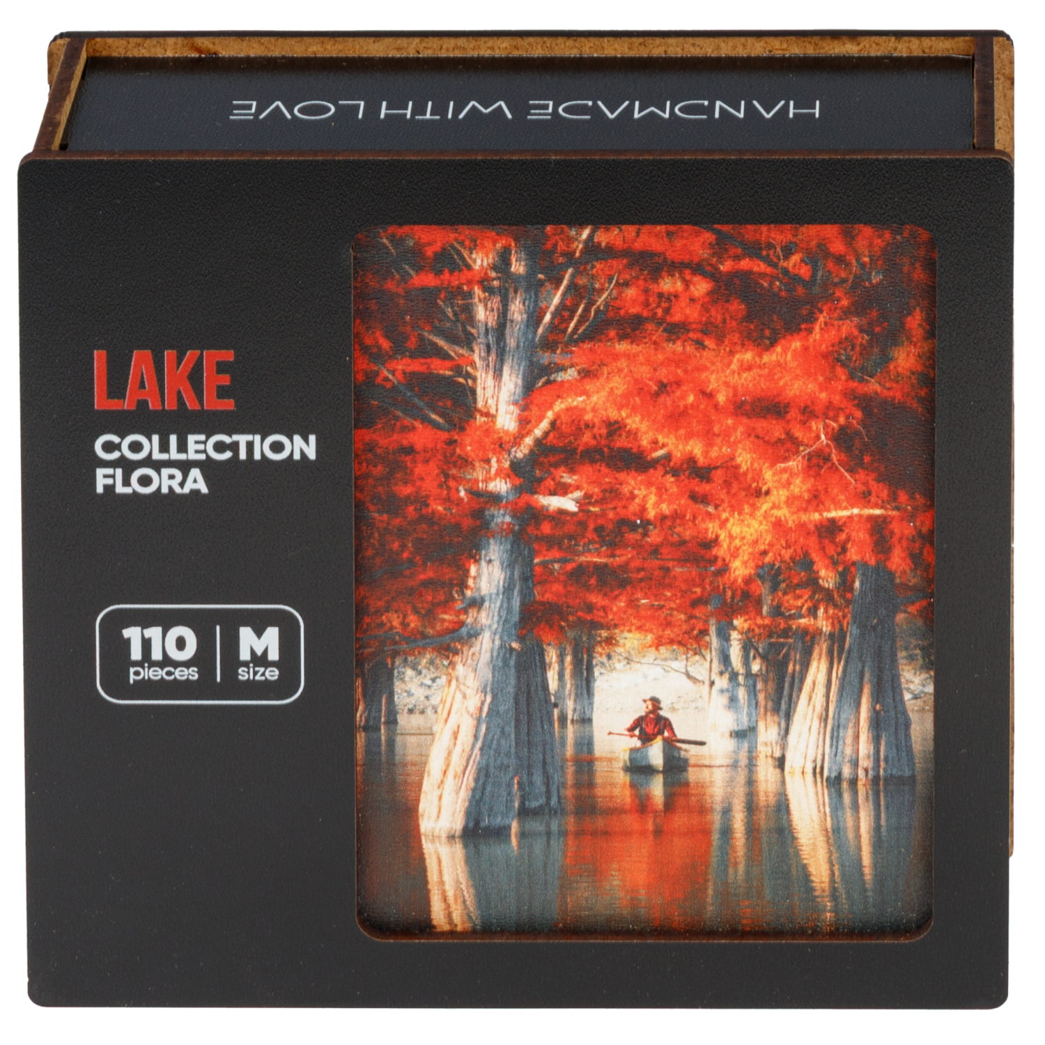 Пазл 1TOY Озеро 110 штук деревянный - фото 1