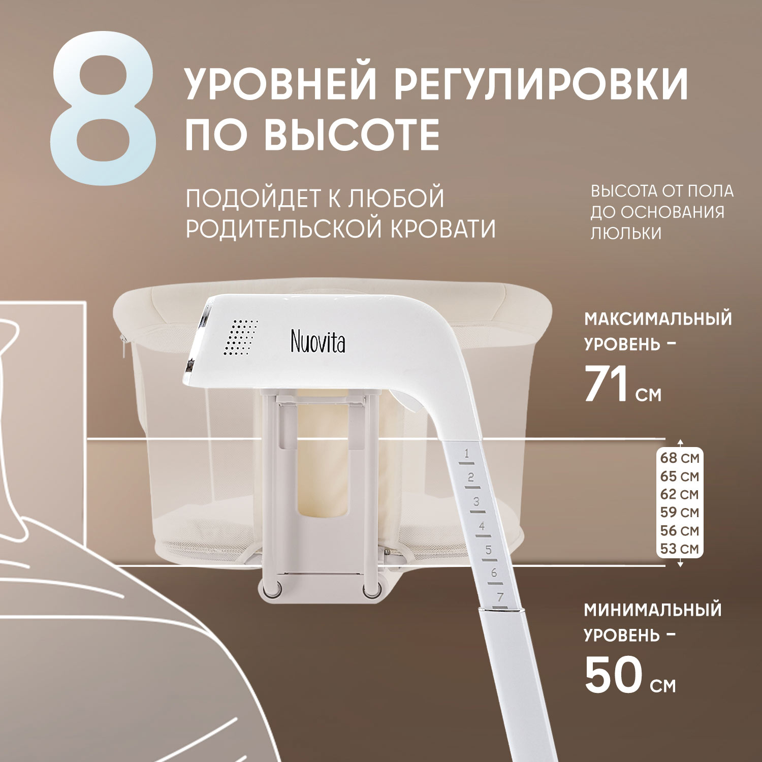 Колыбель Nuovita Accanto - фото 4