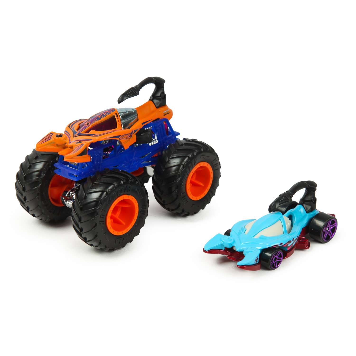 Монстр-трак Hot Wheels Scorpedo 1:64 многоцветный GRH81 - фото 1