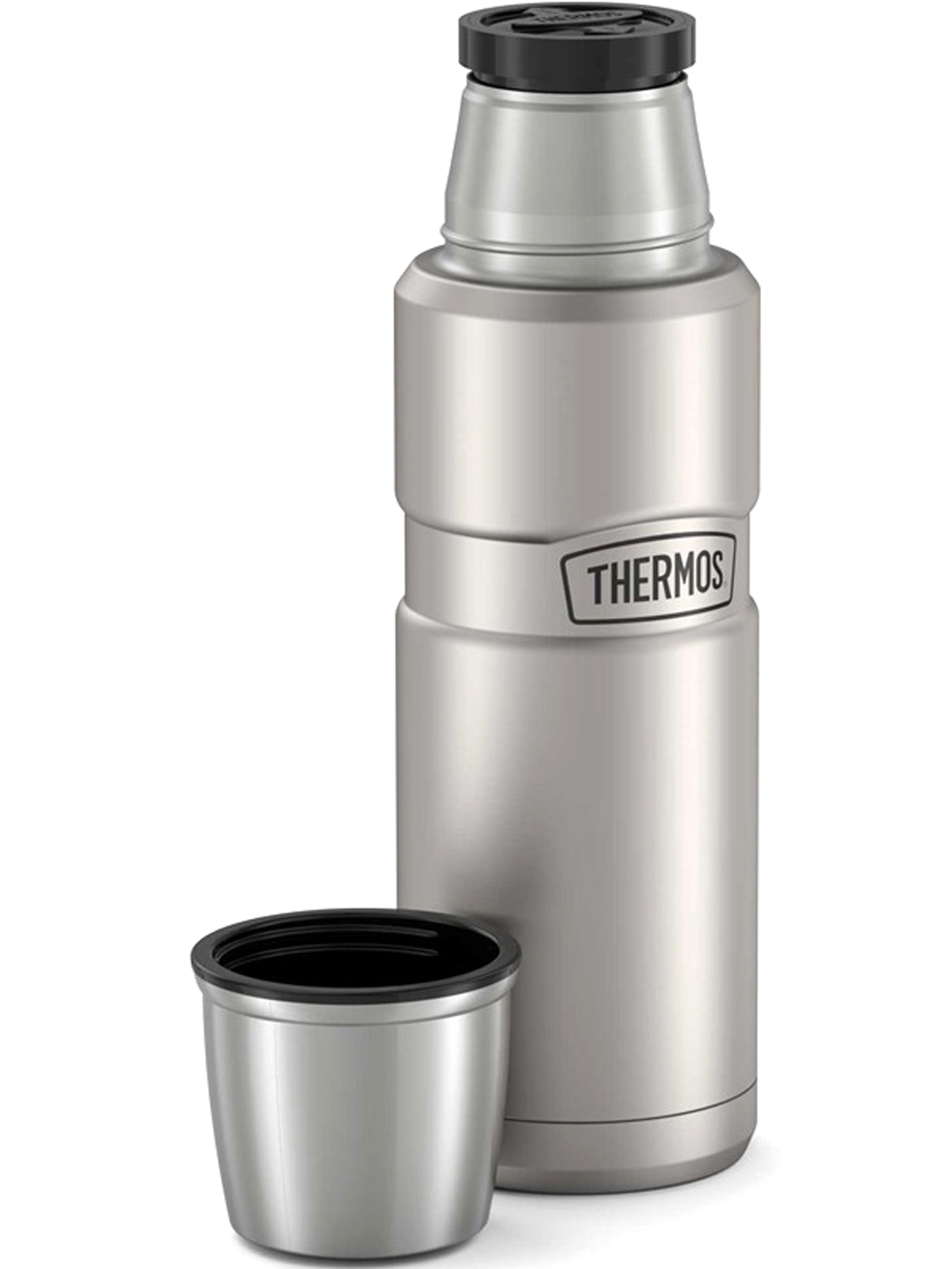 Термос для кофе чая 470 мл THERMOS KING-2000 стальной – нержавеющая сталь герметичный тепло/холод 12/24 часа - фото 9