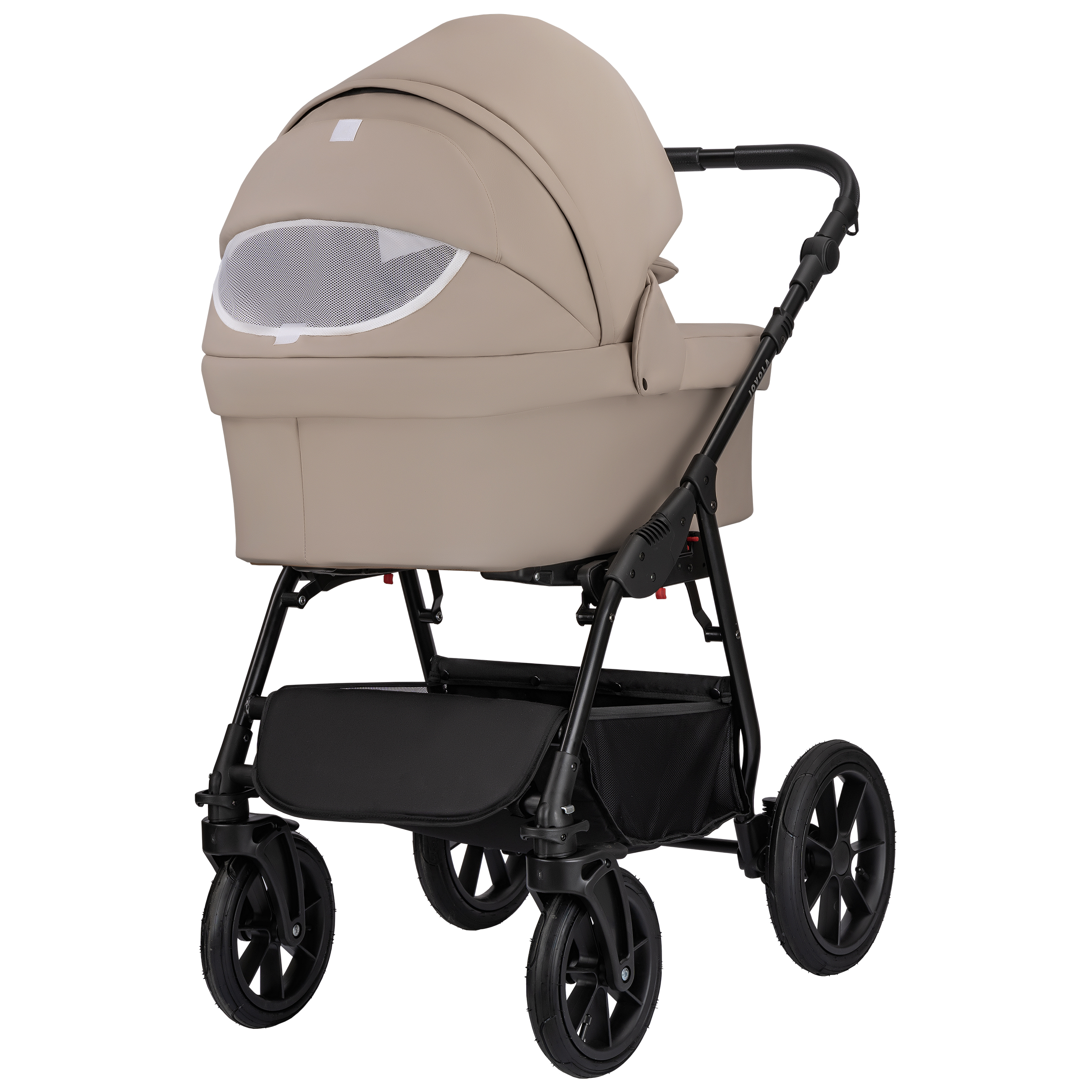 Коляска 2в1 JOVOLA Tessa Eco бежевый - фото 25