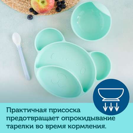 Тарелка Canpol Babies Bear