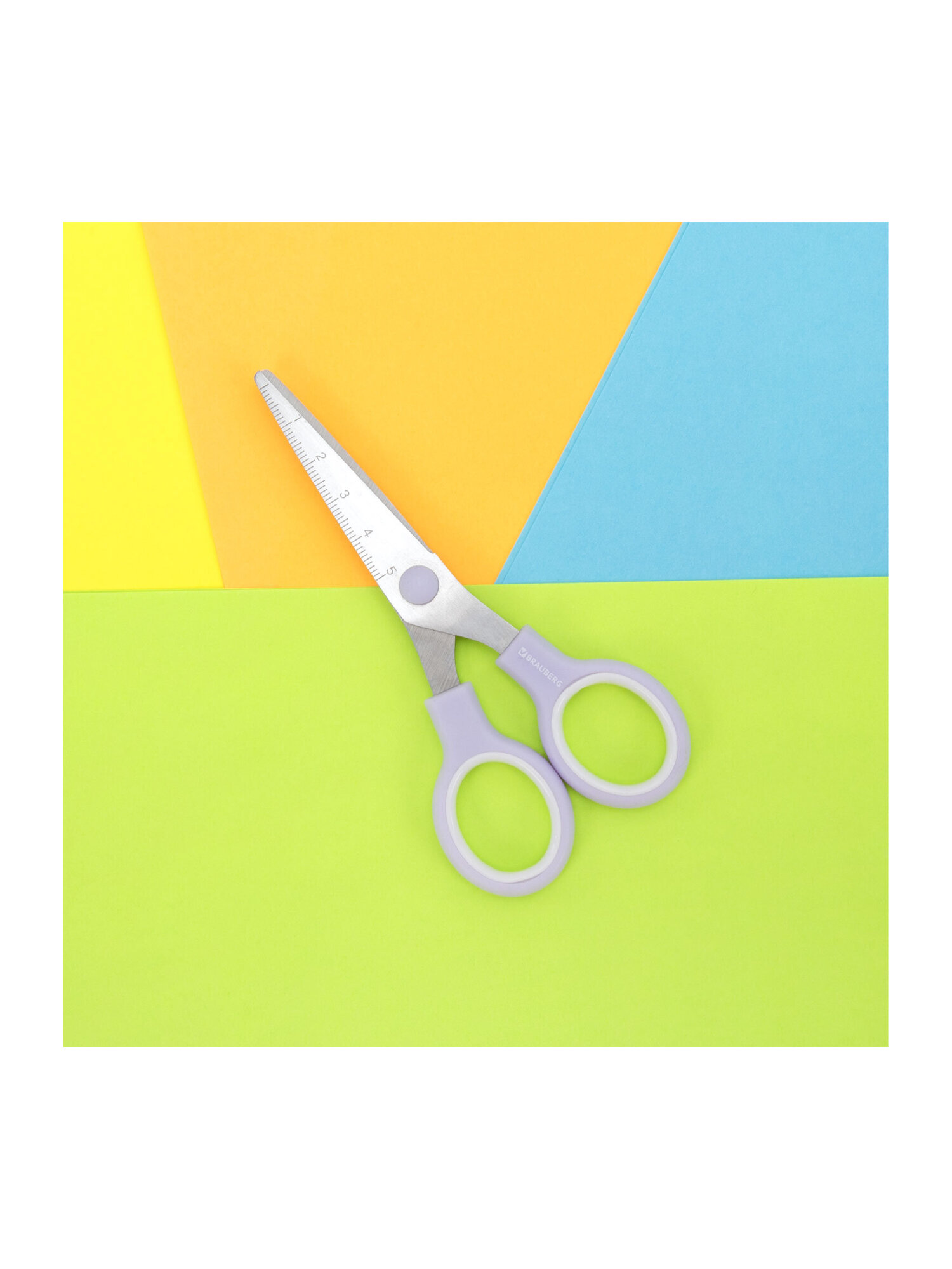 Ножницы безопасные Brauberg - фото 9