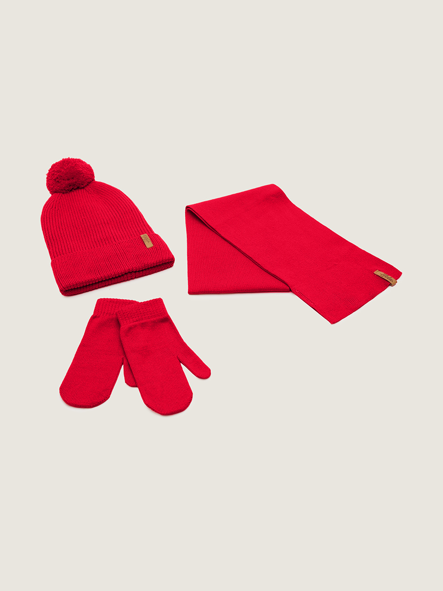 Шапка со снудом и перчатками HOLA 76106980007_0078015 - фото 3