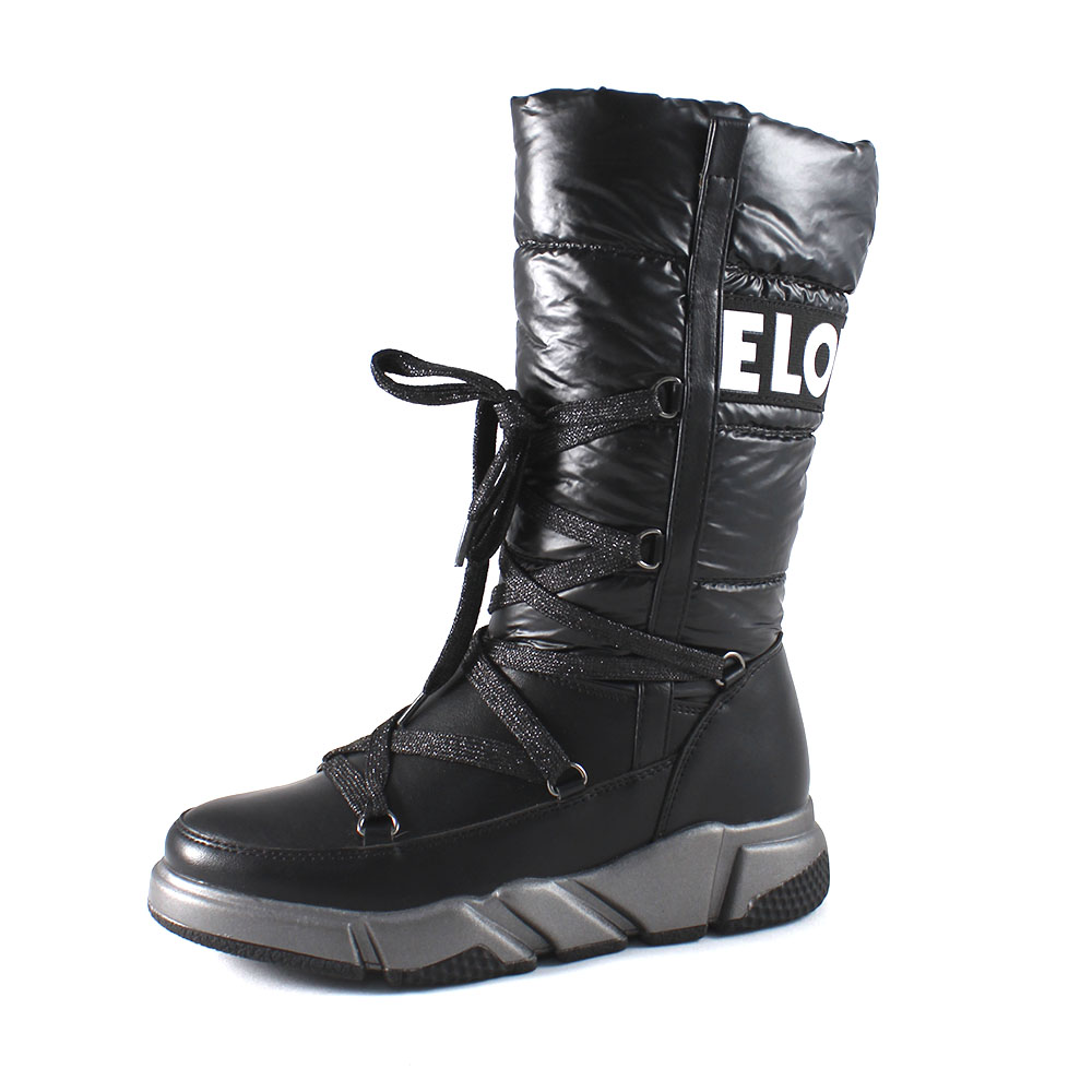 Сапоги Europen G-11557-СВ EUROPEN Сапоги для девочки,черный - фото 1