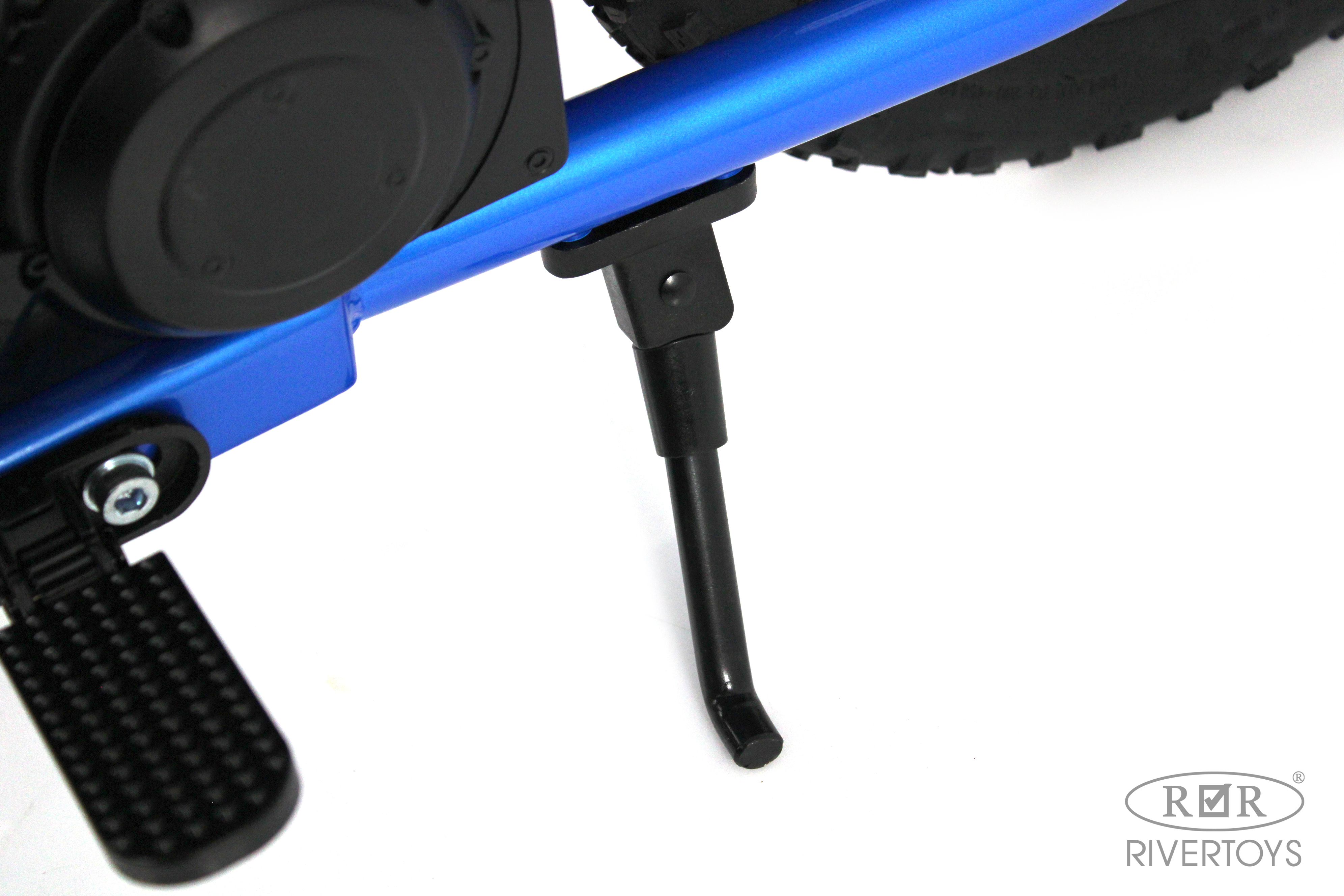 Электромотоцикл RIVERTOYS A001AA-MOTO-BLUE - фото 11