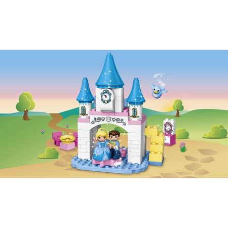 Конструктор LEGO DUPLO Волшебный замок Золушки блочный